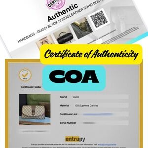 COA (Certificate of Authenticity) - Read description
